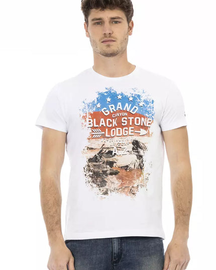Trussardi Action White Cotton Men's T-Shirt
