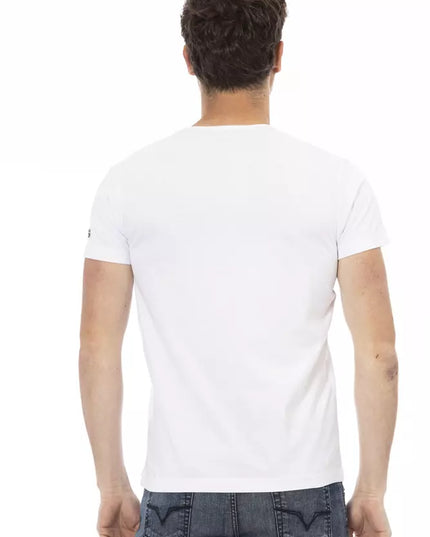 Trussardi Action White Cotton Men's T-Shirt