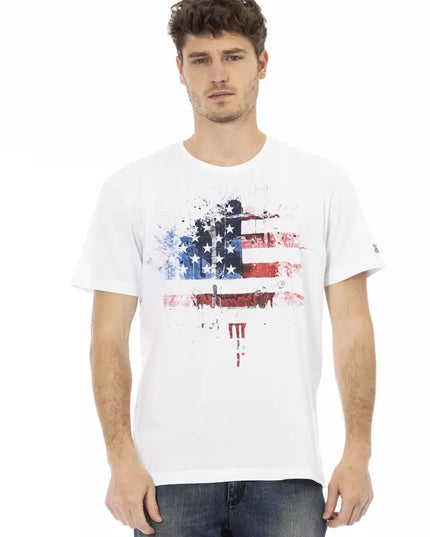 Trussardi Action White Cotton Men's T-Shirt