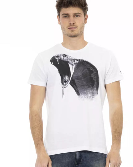 Trussardi Action White Cotton Men's T-Shirt