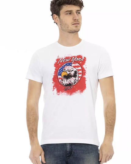 Trussardi Action White Cotton Men's T-Shirt