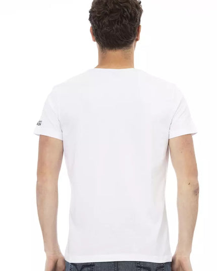 Trussardi Action White Cotton Men's T-Shirt