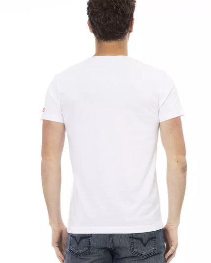 Trussardi Action White Cotton Men's T-Shirt