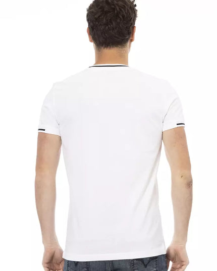 Trussardi Action White Cotton Men's T-Shirt