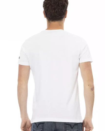Trussardi Action White Cotton Men's T-Shirt
