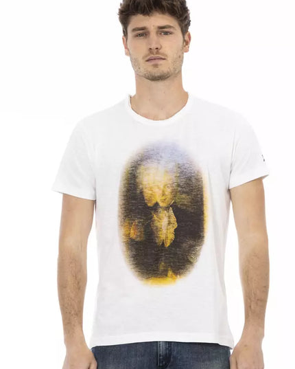 Trussardi Action White Cotton Men's T-Shirt