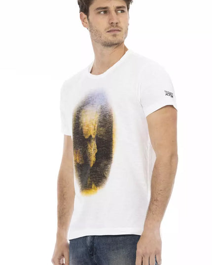 Trussardi Action White Cotton Men's T-Shirt