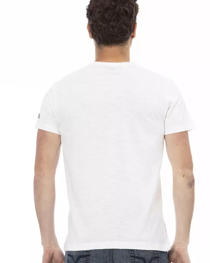 Trussardi Action White Cotton Men's T-Shirt