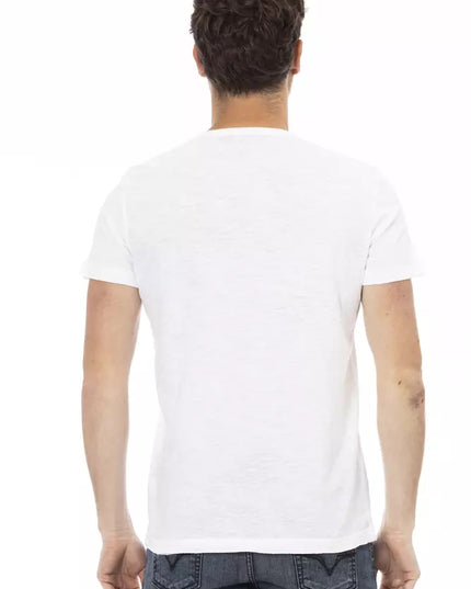 Trussardi Action White Cotton Men's T-Shirt