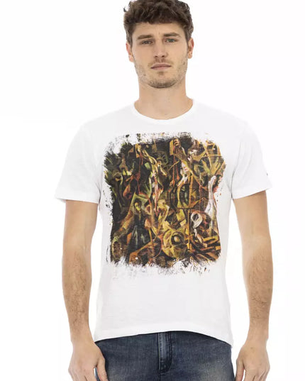Trussardi Action White Cotton Men's T-Shirt