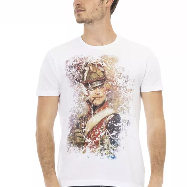 Trussardi Action White Cotton Men's T-Shirt