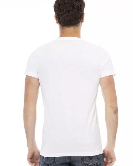 Trussardi Action White Cotton Men's T-Shirt