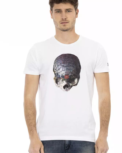 Trussardi Action White Cotton Men's T-Shirt