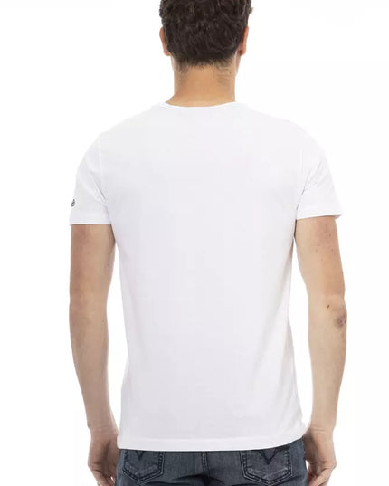 Trussardi Action White Cotton Men's T-Shirt