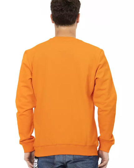 Automobili Lamborghini Orange Cotton Unisex Sweatshirt