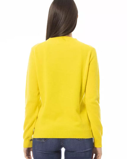 Baldinini Trend Yellow Wool Women Sweater