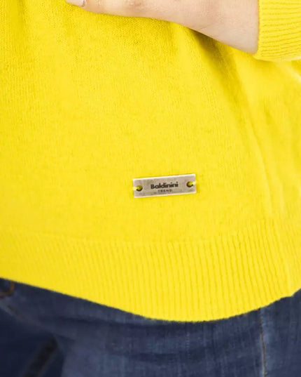 Baldinini Trend Yellow Wool Women Sweater