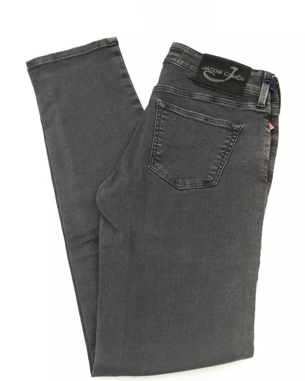 Jacob Cohen Black Cotton Women Jeans