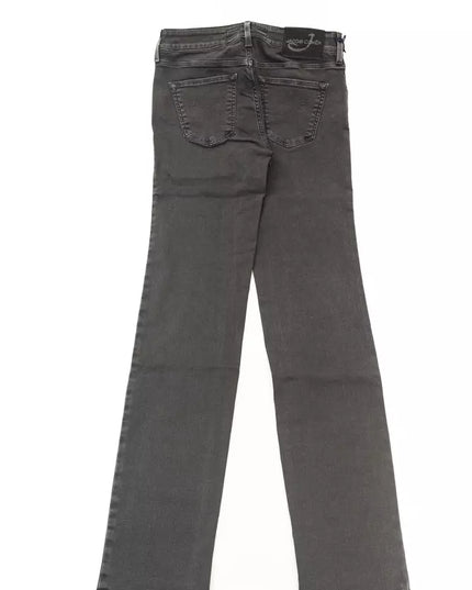 Jacob Cohen Black Cotton Women Jeans