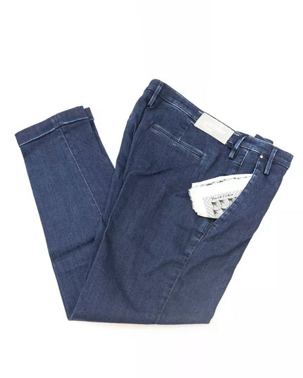 Jacob Cohen Blue Cotton Women Jeans