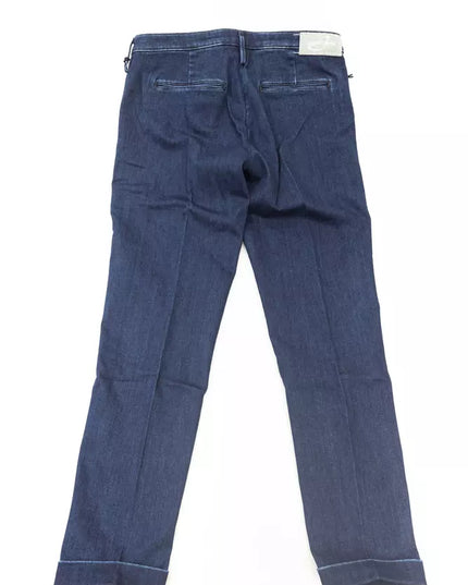 Jacob Cohen Blue Cotton Women Jeans