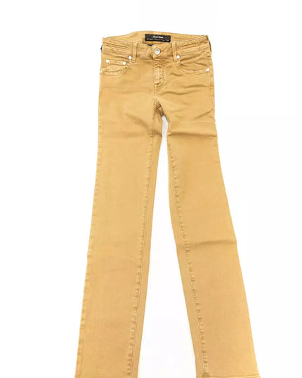 Jacob Cohen Beige Cotton Women Jeans