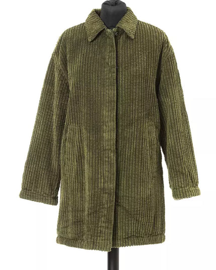 Jacob Cohen Green Cotton Women Jacket