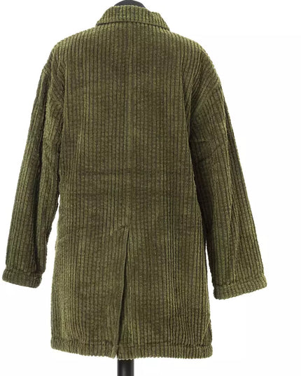 Jacob Cohen Green Cotton Women Jacket