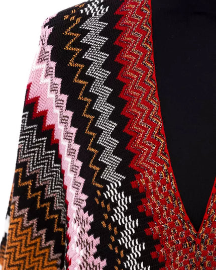 Missoni Multicolor Wool Women Poncho