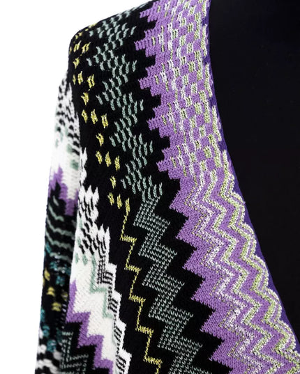 Missoni Multicolor Wool Women Poncho