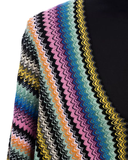 Missoni Multicolor Wool Women Poncho