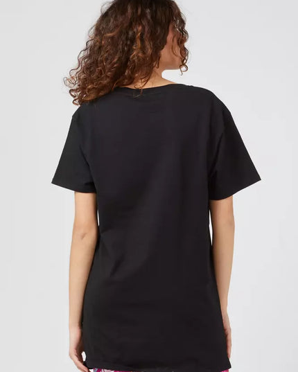 Custo Barcelona Black Cotton Women T-Shirt