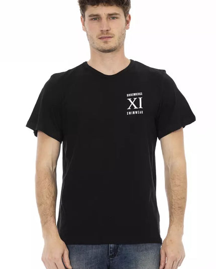 Bikkembergs Black Cotton Men's T-Shirt