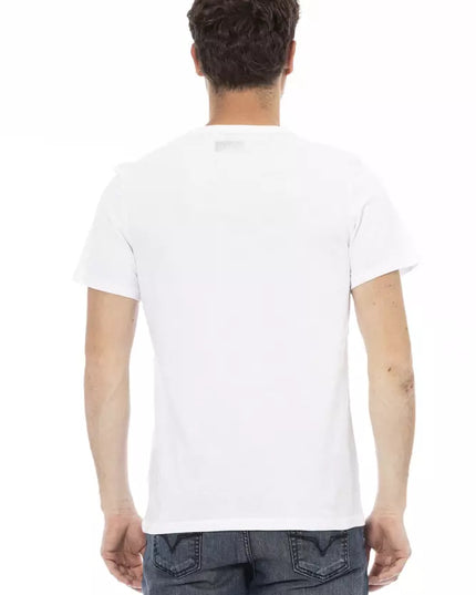 Bikkembergs White Cotton Men's T-Shirt