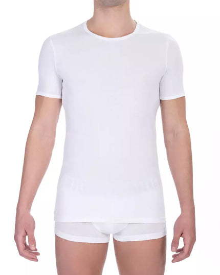 Bikkembergs White Cotton Men T-Shirt Pack