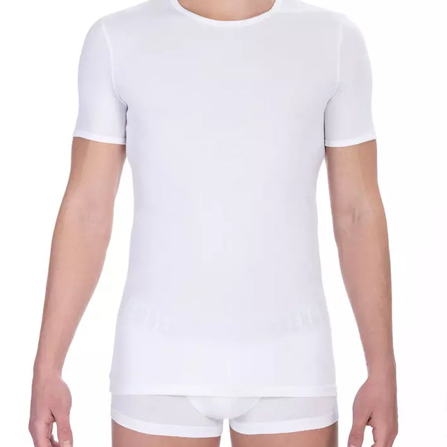 Bikkembergs White Cotton Men T-Shirt Pack