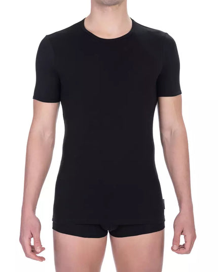 Bikkembergs Black Cotton Men's T-Shirt