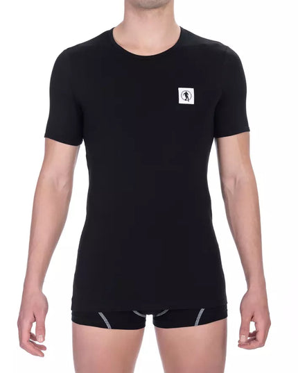 Bikkembergs Black Cotton Men's T-Shirt