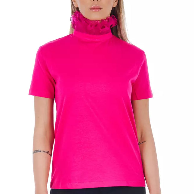 Frankie Morello Multicolor Cotton Women T-Shirt