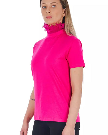 Frankie Morello Multicolor Cotton Women T-Shirt