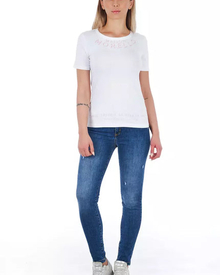 Frankie Morello Blue Denim Women Jeans