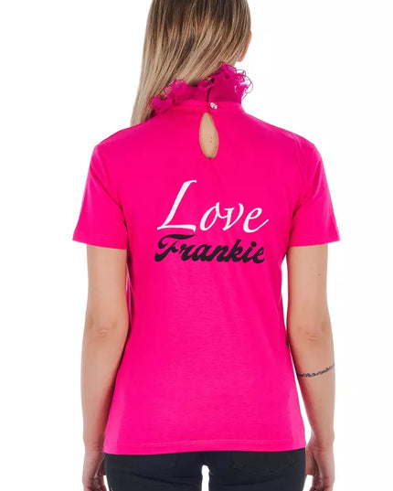 Frankie Morello Multicolor Cotton Women T-Shirt