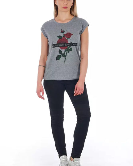 Frankie Morello Black Cotton Women Jeans