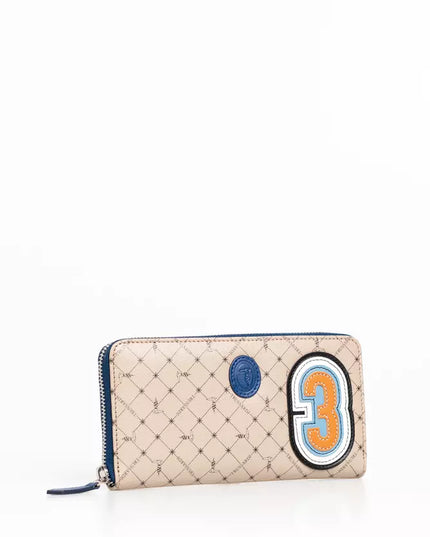 Trussardi Beige Leather Men Wallet