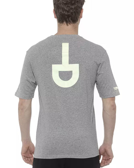 Tond Gray Cotton Men T-Shirt