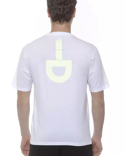 Tond White Cotton Men T-Shirt