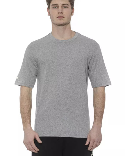 Tond Gray Cotton Men T-Shirt