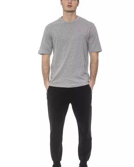 Tond Gray Cotton Men T-Shirt