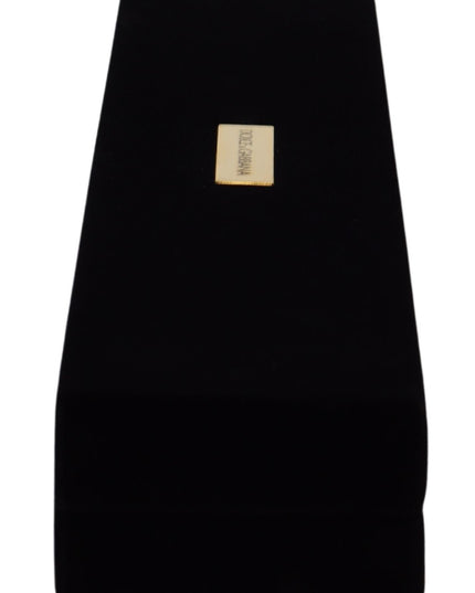 Dolce & Gabbana Black Velvet Logo Plaque Storage Bracelet Jewelry Box