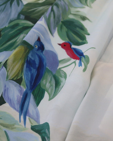 Dolce & Gabbana White Floral Printed Men Jogger Pants